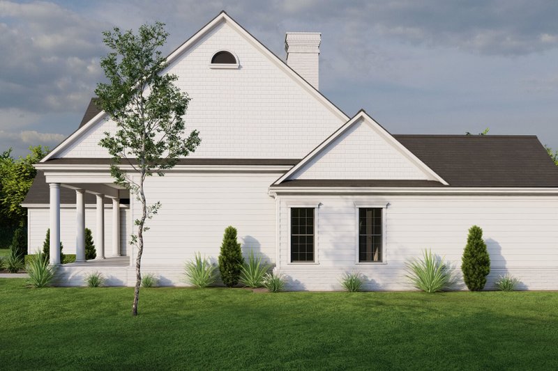 House Blueprint - Exterior - Other Elevation for Farmhouse House Plan #17-3443 - 3 bed, 2 bath