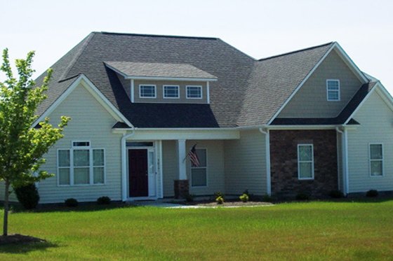 Exterior - Front Elevation 3 for Craftsman House Plan #21-212 - 3 bed, 2 bath