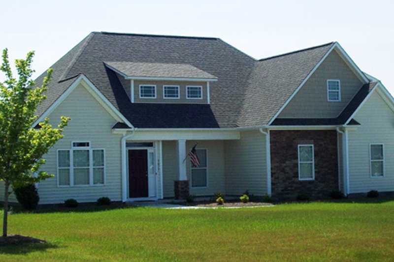 Dream House Plan - Exterior - Front Elevation 3 for Craftsman House Plan #21-212 - 3 bed, 2 bath