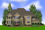 Traditional Style House Plan - 5 Beds 4.5 Baths 5279 Sq/Ft Plan #48-621 