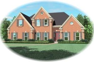 Traditional Exterior - Front Elevation Plan #81-1209