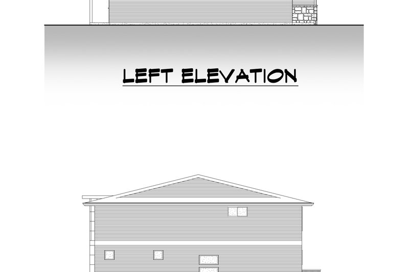 Dream House Plan - Exterior - Other Elevation 3 for Contemporary House Plan #1066-218 - 8 bed, 8.5 bath