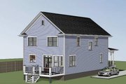 Country Style House Plan - 3 Beds 2.5 Baths 2124 Sq/Ft Plan #79-263 