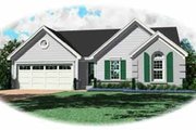 Traditional Style House Plan - 3 Beds 2 Baths 1168 Sq/Ft Plan #81-142 