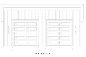 Exterior - Front Elevation 3 for Victorian House Plan #932-439, 0 bath