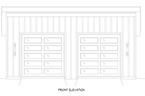 Exterior - Front Elevation 3 for Victorian House Plan #932-439, 0 bath