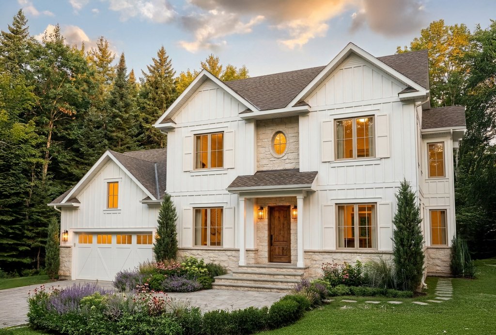 Exterior - Front Elevation 2 for Farmhouse House Plan #23-2392 - 4 bed, 2.5 bath