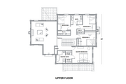 European Style House Plan - 4 Beds 4 Baths 3180 Sq/Ft Plan #542-15 