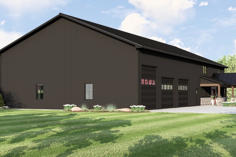 Home Plan - Exterior - Other Elevation for Barndominium House Plan #1064-419 - 3 bed, 3 bath