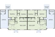 Traditional Style House Plan - 2 Beds 1 Baths 852 Sq/Ft Plan #17-2403 