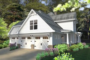 Exterior - Other Elevation for Craftsman House Plan #120-183 - 3 bed, 2.5 bath