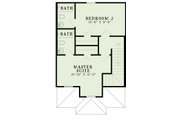 Traditional Style House Plan - 2 Beds 2.5 Baths 980 Sq/Ft Plan #17-2044 Floor 