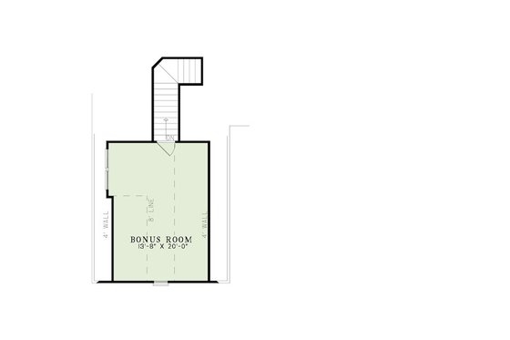 Floor Plan - Other Floor for European House Plan #17-2418 - 4 bed, 2 bath