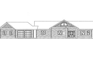 Bungalow Style House Plan - 2 Beds 2 Baths 2935 Sq/Ft Plan #117-745 ...