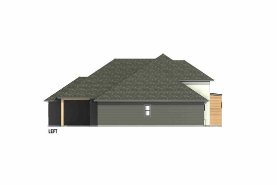 Exterior - Other Elevation for Modern House Plan #1096-110 - 3 bed, 2 bath