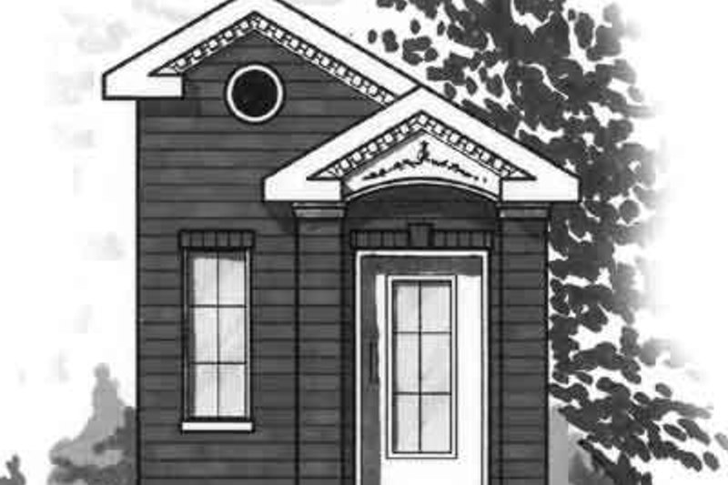 Home Plan - Cottage Exterior - Front Elevation Plan #23-468