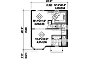 Victorian Style House Plan - 3 Beds 1 Baths 1184 Sq/Ft Plan #25-4722 