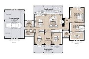 Barndominium Style House Plan - 3 Beds 2.5 Baths 3177 Sq/Ft Plan #120-275 