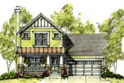 Traditional Style House Plan - 3 Beds 2.5 Baths 1634 Sq/Ft Plan #20-1216 