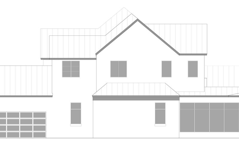 Dream House Plan - Exterior - Other Elevation 1 for Contemporary House Plan #1058-229 - 6 bed, 6.5 bath
