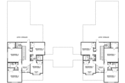 Southern Style House Plan - 5 Beds 3.5 Baths 6092 Sq/Ft Plan #17-621 