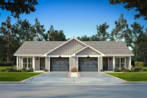 Exterior - Front Elevation 3 for Traditional House Plan #430-350 - 4 bed, 4 bath