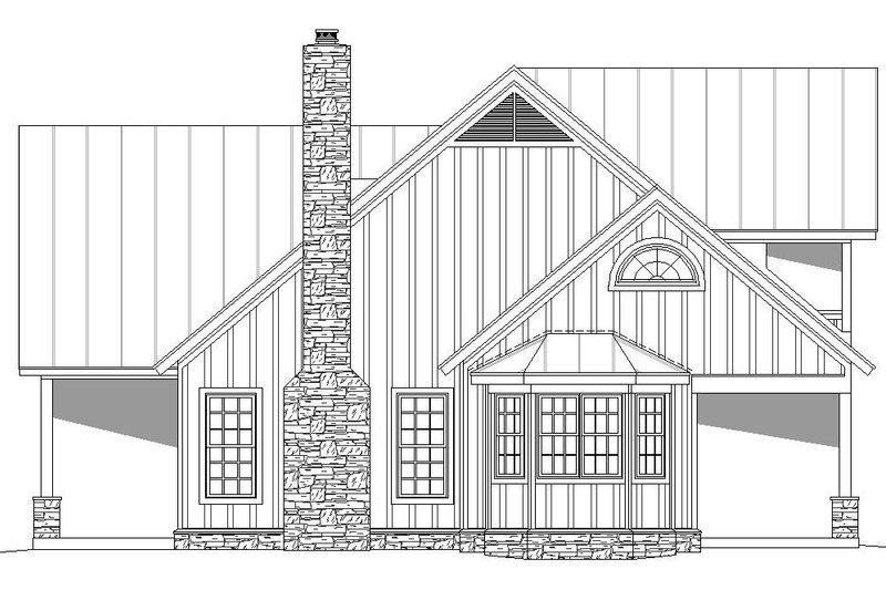 House Blueprint - Exterior - Other Elevation for Country House Plan #932-144 - 3 bed, 3.5 bath