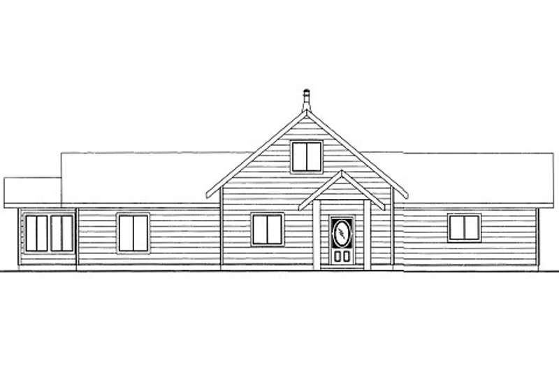 Home Plan - Bungalow Exterior - Front Elevation Plan #117-685
