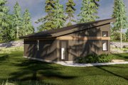 Modern Style House Plan - 1 Beds 1 Baths 583 Sq/Ft Plan #455-374 
