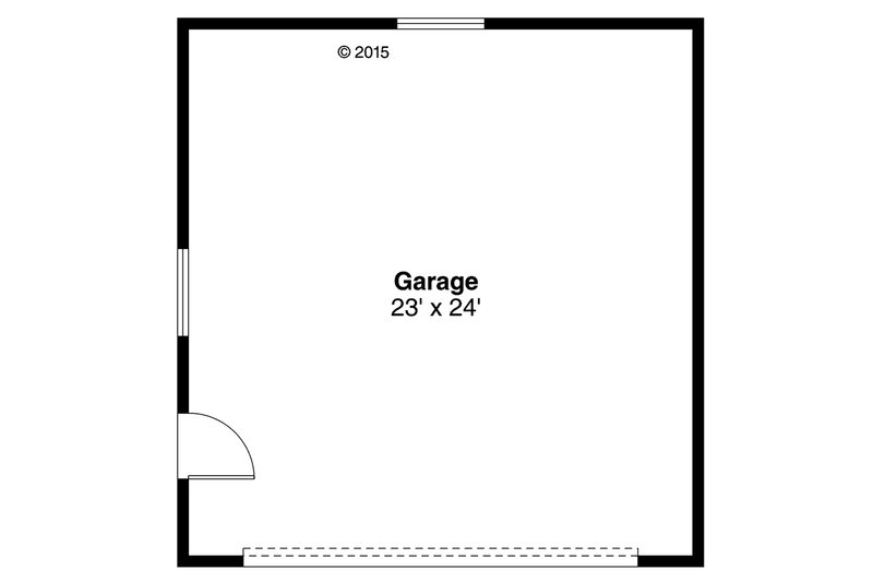 House Blueprint - Floor Plan - Main Floor for Country House Plan #124-997, 0 bath