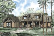 Craftsman Style House Plan - 7 Beds 5.5 Baths 4693 Sq/Ft Plan #17-2376 