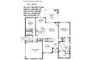 Traditional Style House Plan - 4 Beds 3 Baths 3920 Sq/Ft Plan #424-424 