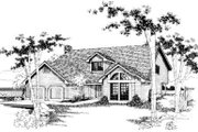 Traditional Style House Plan - 3 Beds 2.5 Baths 1888 Sq/Ft Plan #303-113 