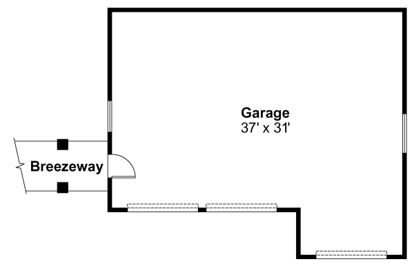 Traditional Floor Plan - Main Floor Plan #124-638