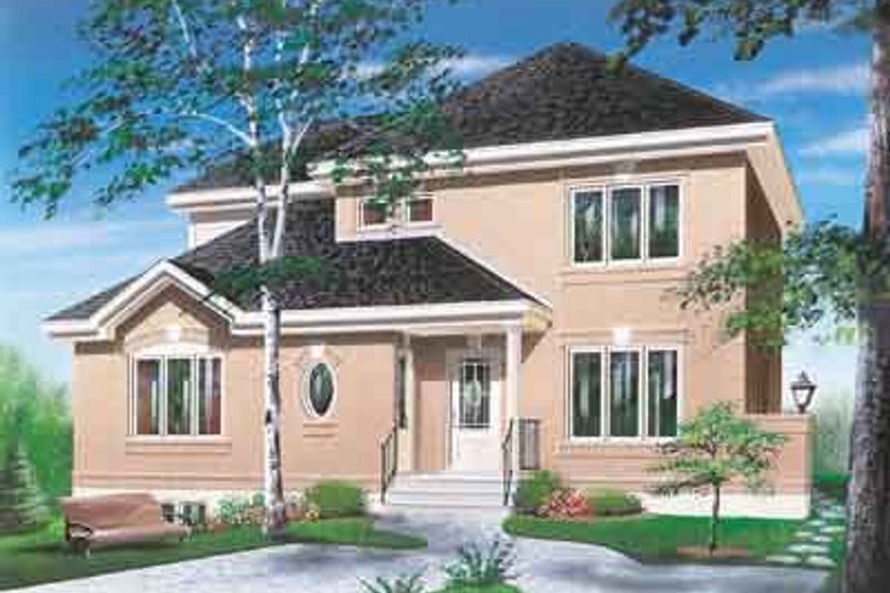 Dream House Plan - Exterior - Front Elevation Plan #23-504