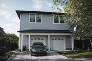 Traditional Style House Plan - 4 Beds 3 Baths 1988 Sq/Ft Plan #515-7 Exterior 