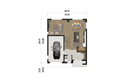 Farmhouse Style House Plan - 3 Beds 2 Baths 1739 Sq/Ft Plan #25-5014 