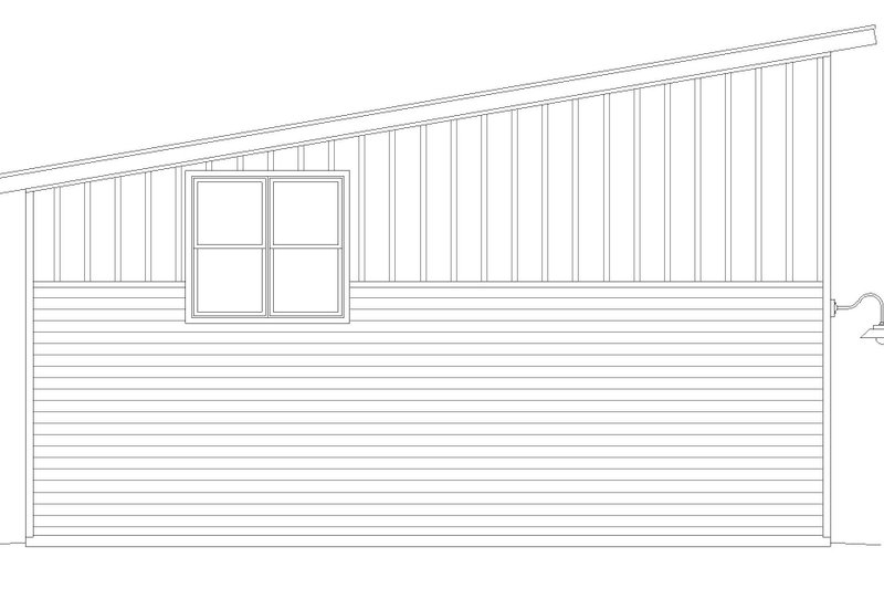 Dream House Plan - Exterior - Other Elevation for Country House Plan #932-92, 1 bath
