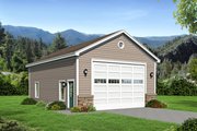 Country Style House Plan - 0 Beds 0 Baths 957 Sq/Ft Plan #932-245 
