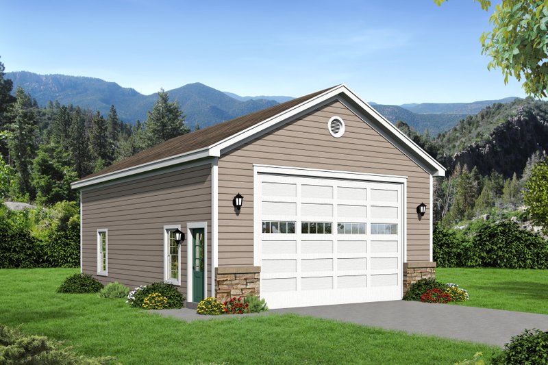 Home Plan - Country Exterior - Front Elevation Plan #932-245