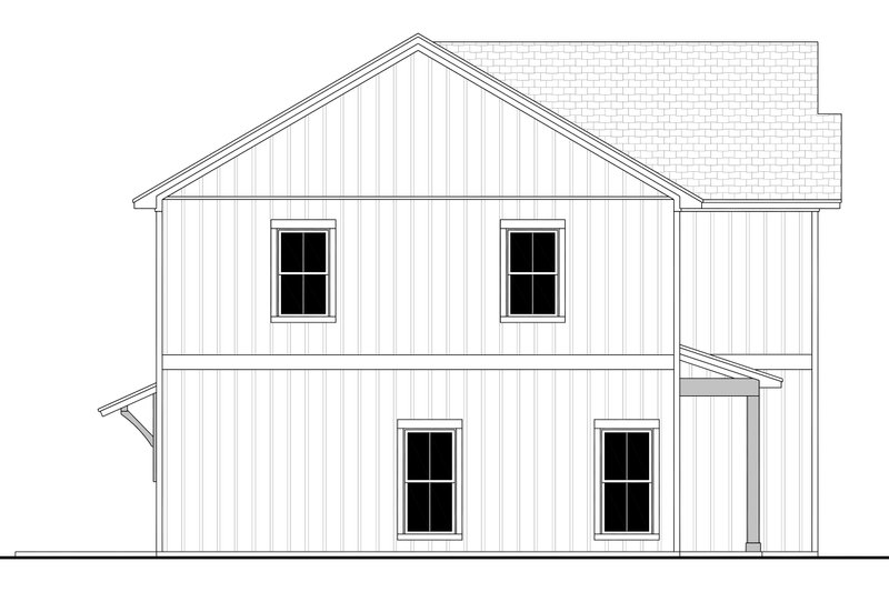 House Blueprint - Exterior - Other Elevation for Farmhouse House Plan #430-360 - 3 bed, 2.5 bath