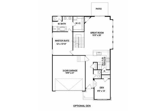 Floor Plan - Other Floor 2 for Traditional House Plan #116-256 - 3 bed, 2.5 bath
