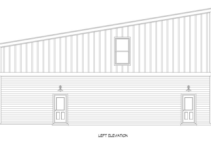 Dream House Plan - Exterior - Other Elevation for Contemporary House Plan #932-520, 0 bath
