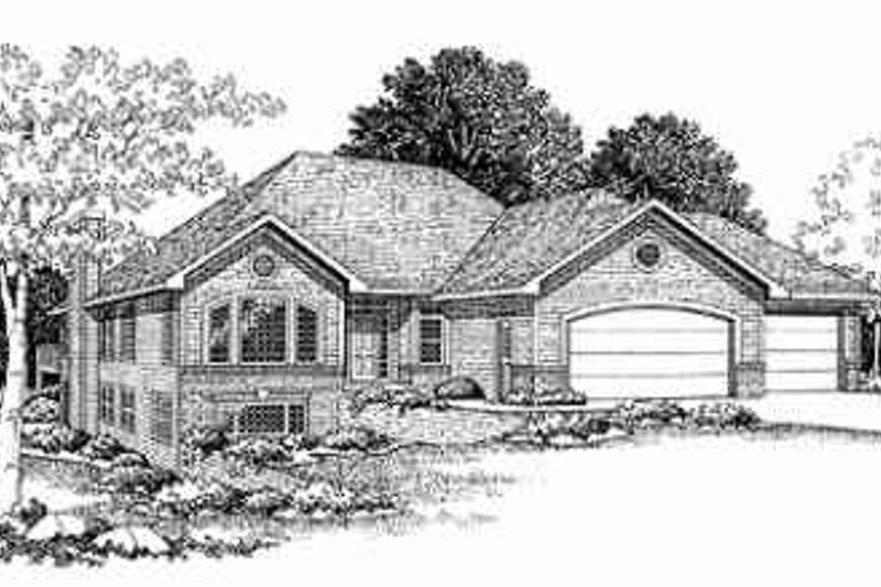 Traditional Style House Plan - 2 Beds 2 Baths 2238 Sq/Ft Plan #70-350