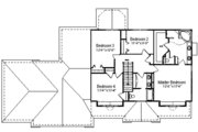 Craftsman Style House Plan - 4 Beds 3 Baths 2838 Sq/Ft Plan #49-105 