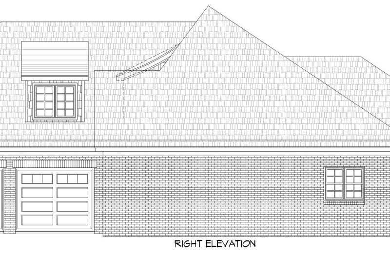 House Plan Design - Exterior - Other Elevation 1 for European House Plan #932-698 - 3 bed, 3.5 bath