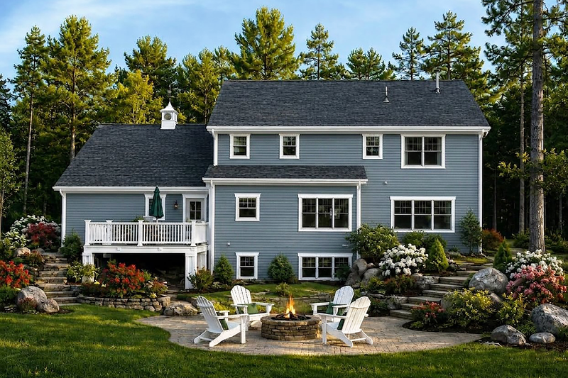 Home Plan - Exterior - Rear Elevation 2 for Traditional House Plan #928-68 - 4 bed, 2.5 bath