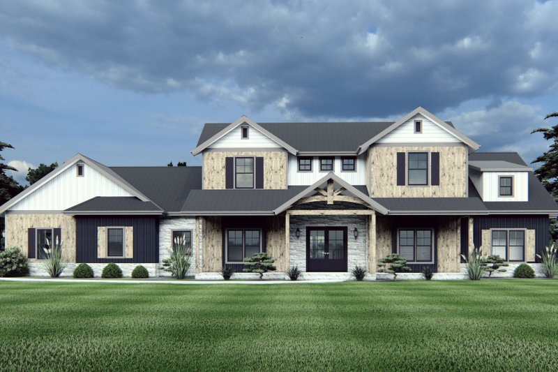 House Plan Design - Photo 5 for Farmhouse House Plan #1109-15 - 5 bed, 3 bath