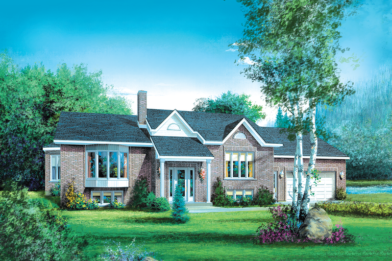 Home Plan - Traditional Exterior - Front Elevation Plan #25-1185