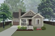 Bungalow Style House Plan - 4 Beds 2 Baths 1184 Sq/Ft Plan #79-310 